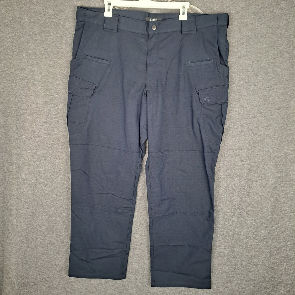 5.11 Tactical Stryke Cargo Pants Men 42x30 Navy Blue RipstopUtility